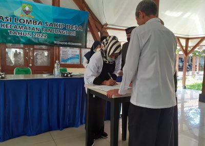 PERJANJIAN KINERJA TAHUN 2022 KEPALA DESA KECAMATAN TANJUNGSARI SUMEDANG